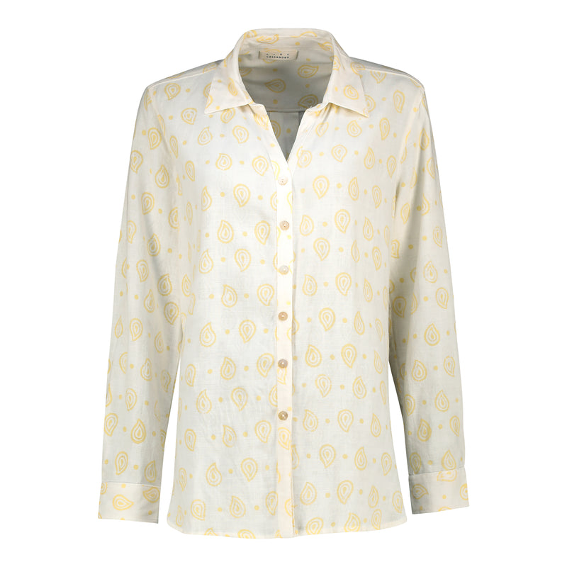 Elodie shirt - Soft Lemon